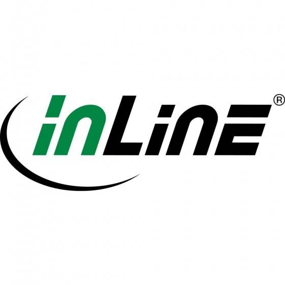 InLine® LWL Duplex Kabel, ST/ST, 62,5/125µm, OM1, 0,5m