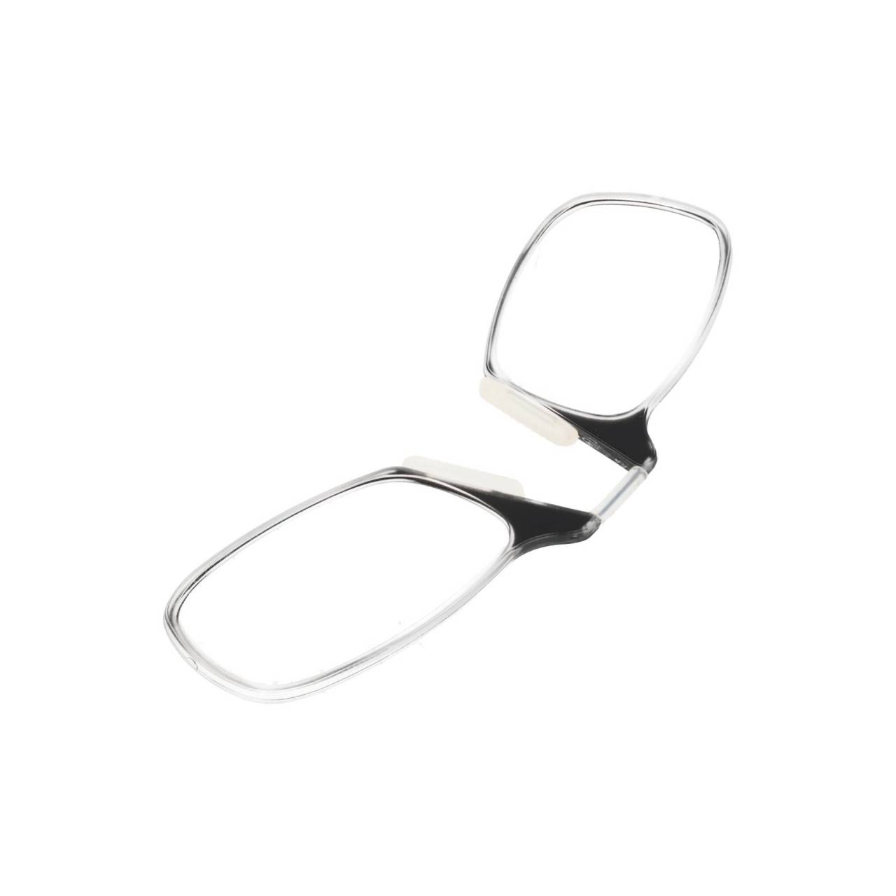Flexi Zweitlesebrille als ideale Lesehilfe für unterwegs, ultraflach und flexibel, mit Klebepad zum Befestigen am...