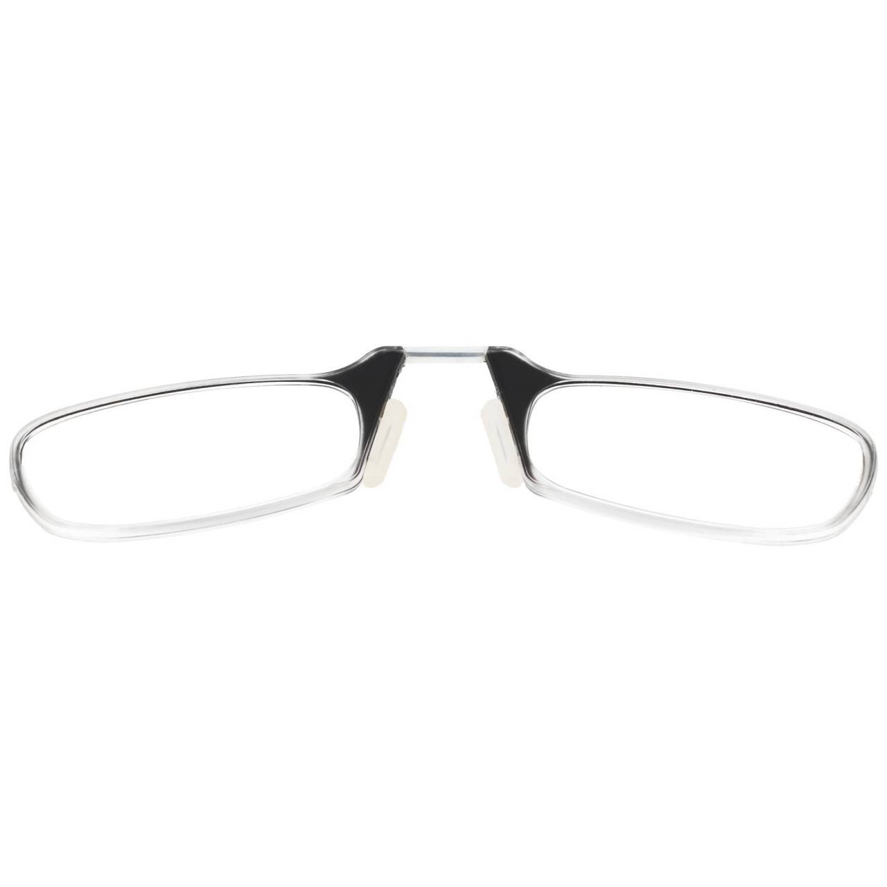 Flexi Zweitlesebrille als ideale Lesehilfe für unterwegs, ultraflach und flexibel, mit Klebepad zum Befestigen am...