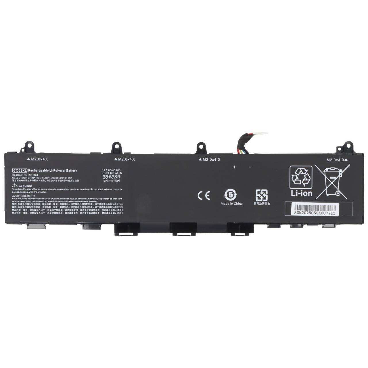 Akku passend für HP EliteBook 845 G7,HP 850 G8, Li-Polymer, 11,55V, 4580mAh, 53Wh