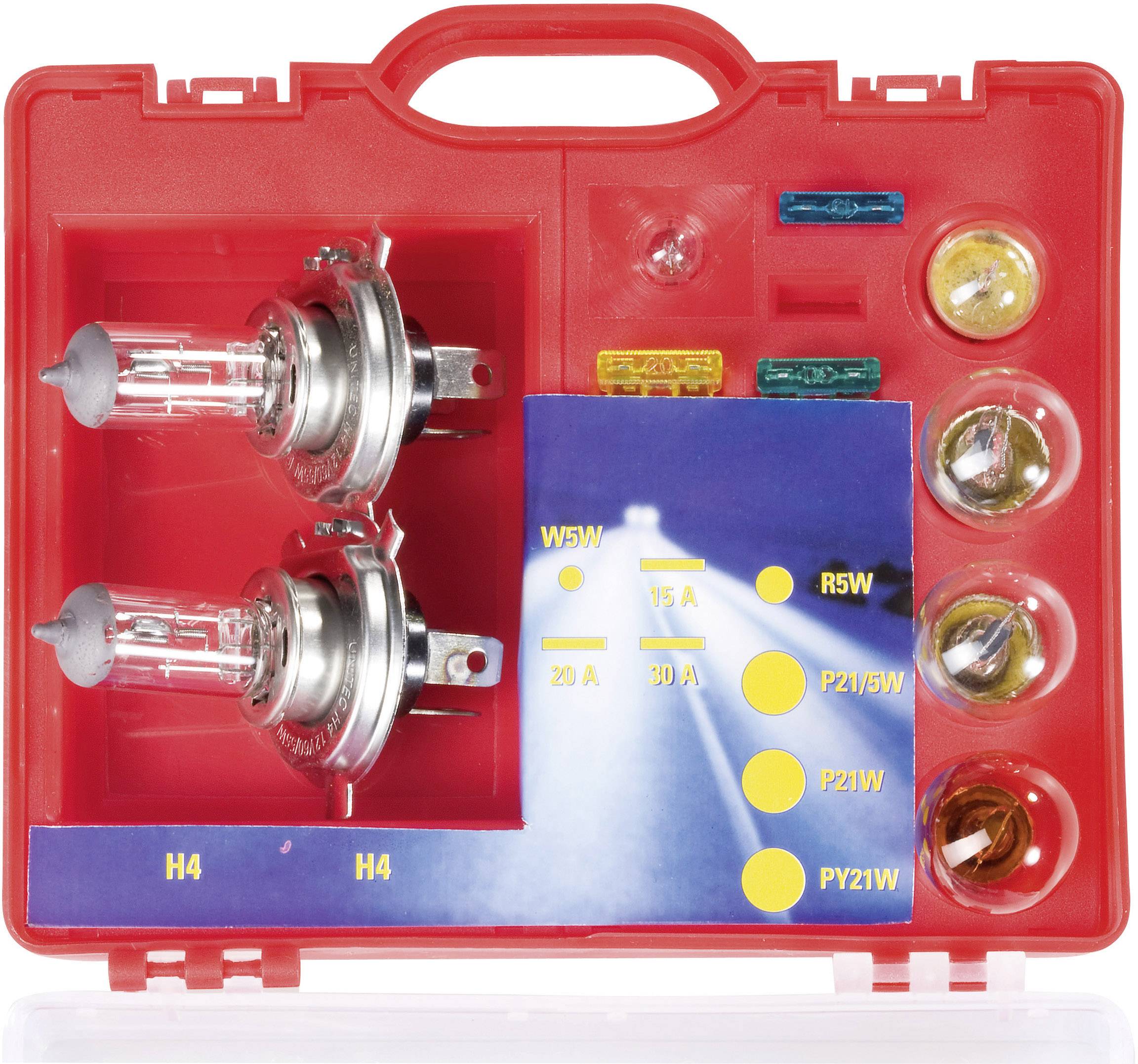 Unitec 73084 Leuchtmittel-Sortiment Standard H4 60/55W 12V