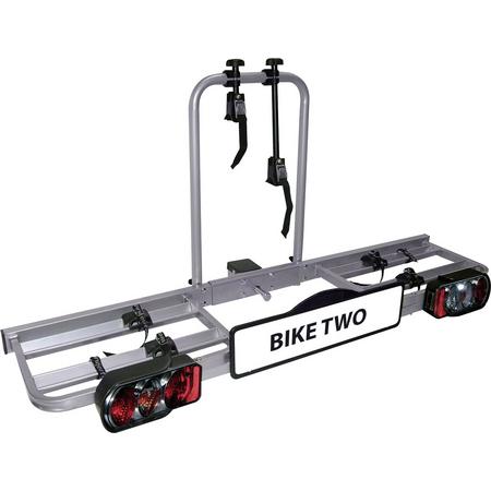 Eufab Fahrradtrager Poker F Geeignet Fur 2 Fahrrader Traglast Max 60 Kg Passend Fur Fahrzeuge Mit Anhangerkupplung Bauhaus