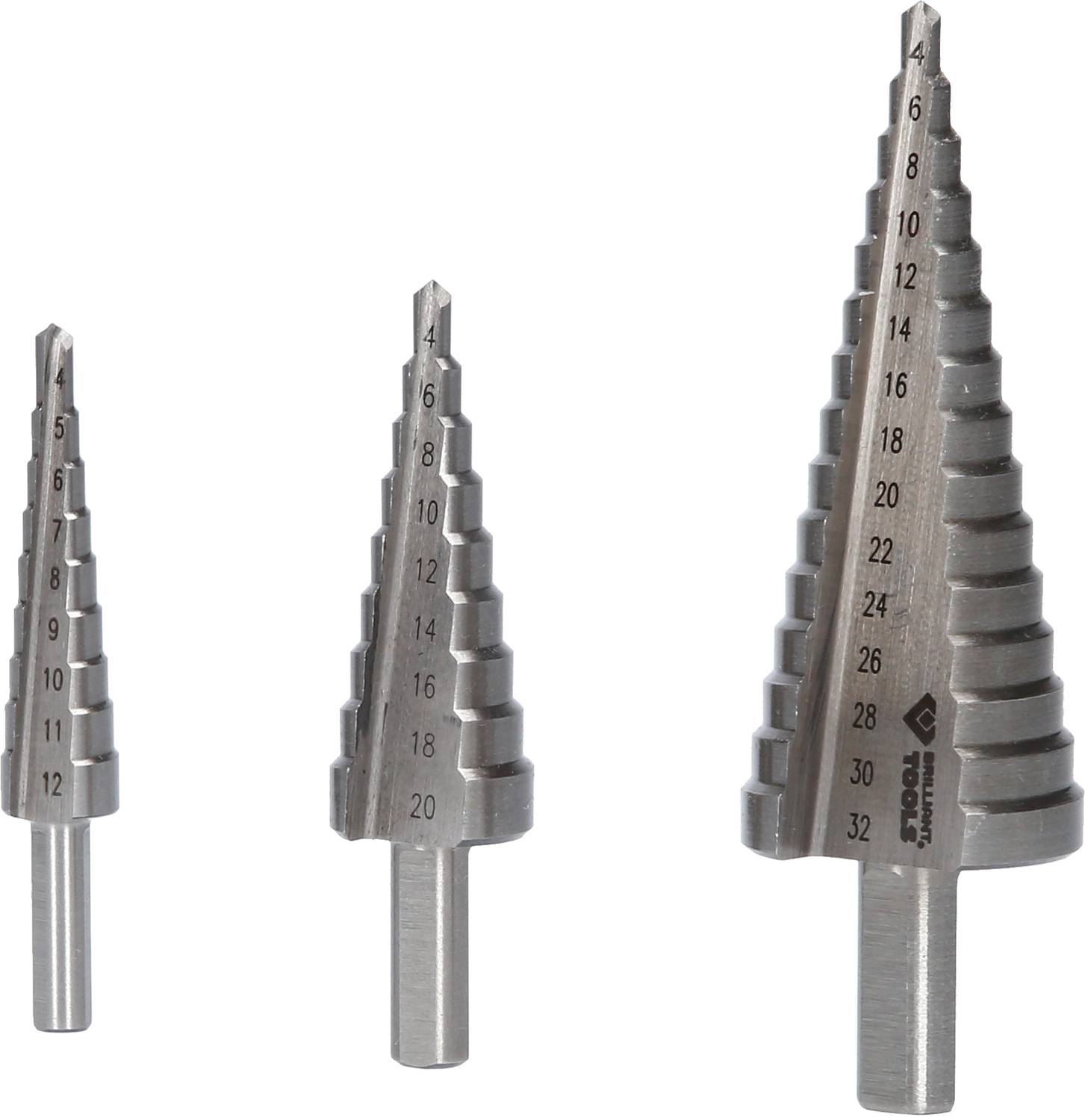 Brilliant Tools BT101925 BT101925 Stufenbohrer-Set 1St.
