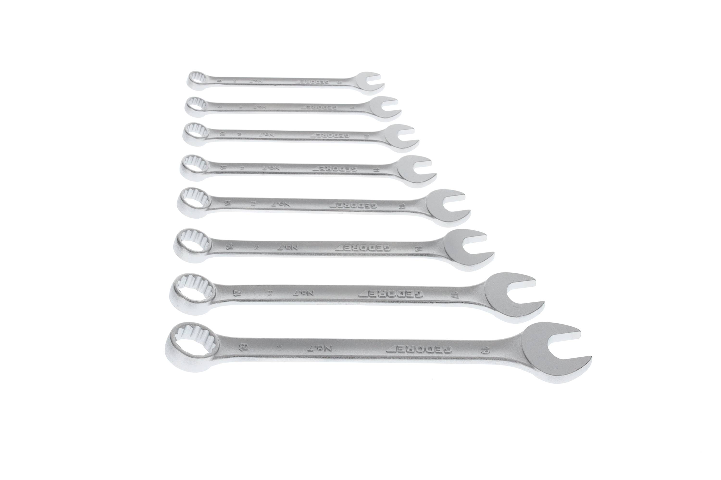 Ringmaulschlüsselsatz abgewinkelt GEDORE 6092850 SW 8, 9, 10, 11, 13, 14, 17, 19 mm Ausführung 8-tlg.
