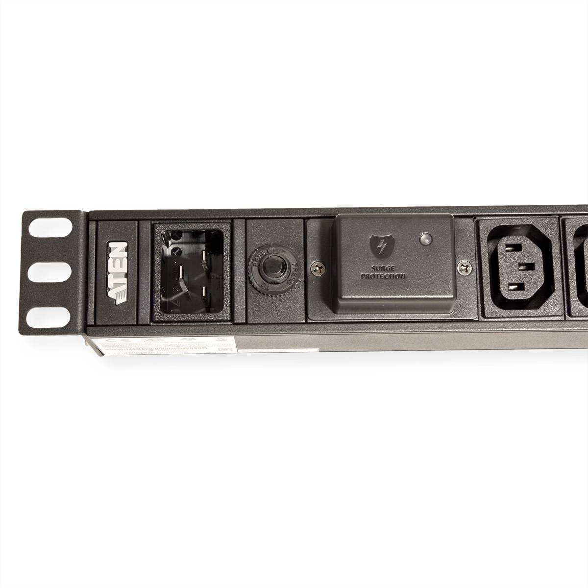 ATEN PE0210SG 19 Zoll Netzwerkschrank-Steckdosenleiste Schwarz