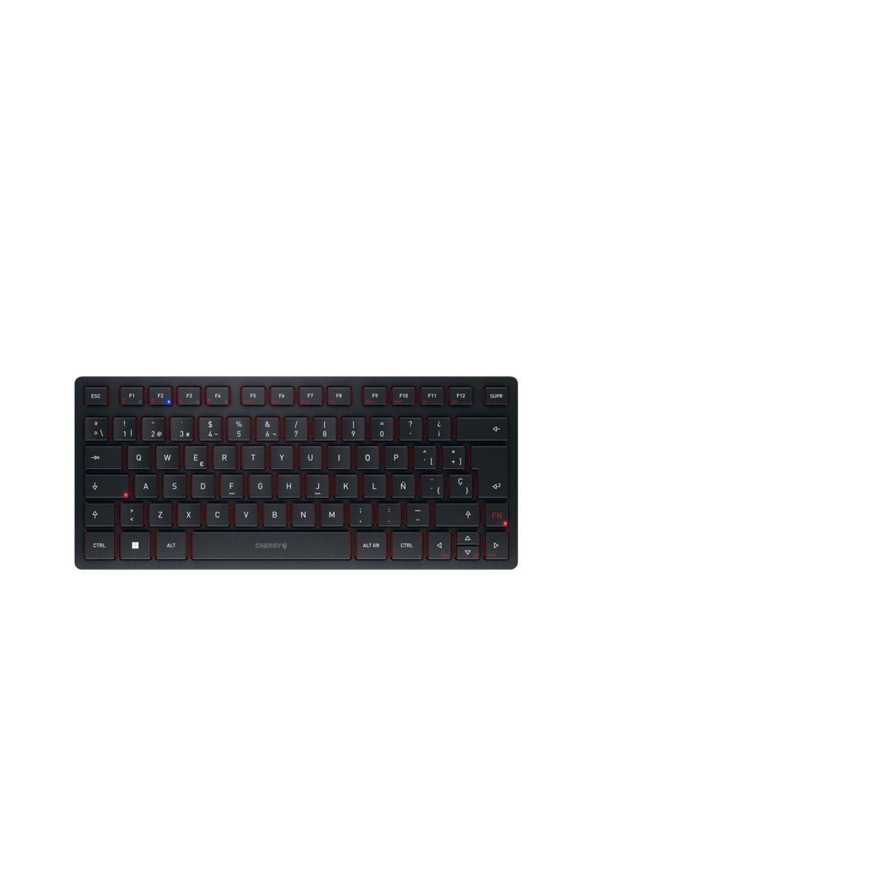 CHERRY TAS KW 9200 MINI Wireless ES-Layout schwarz