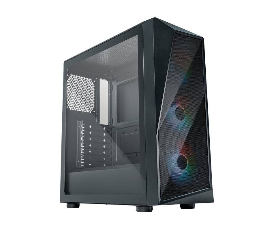 Cooler Master CMP 520 - Mid tower - ATX - Seitenteil mit Fenster (gehärtetes Glas)