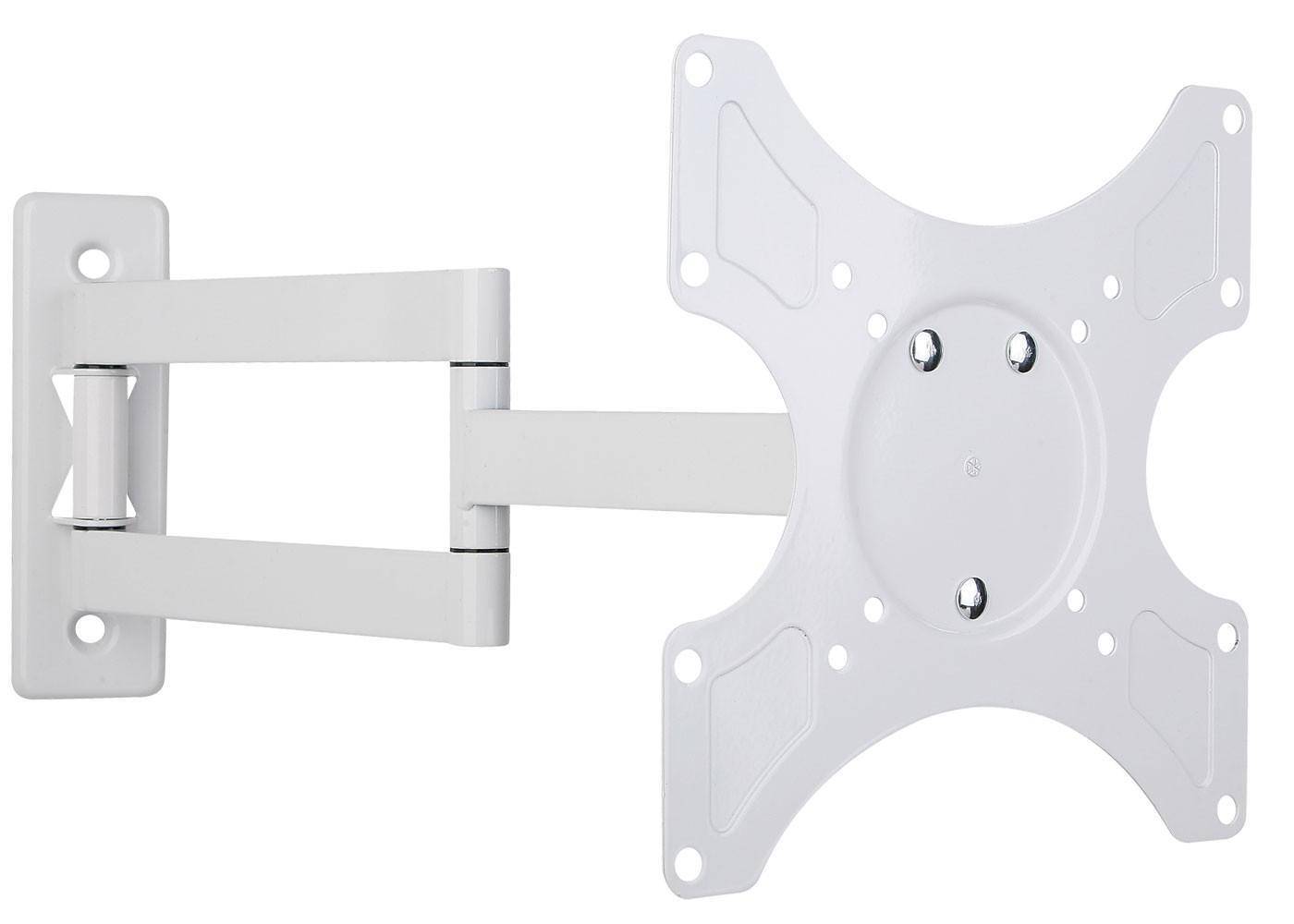TECHly - Klammer - für Flachbildschirm - weiß - Bildschirmgröße: 48-94 cm (19"-37")