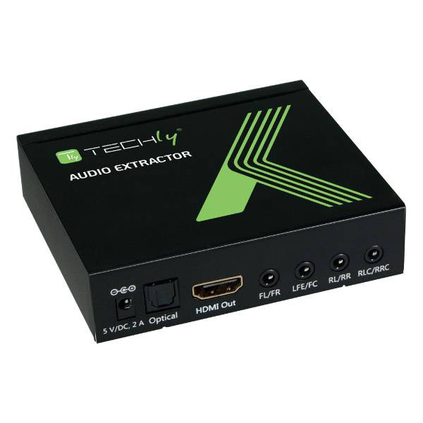 TECHly Audio Extraktor IDATA-HDMI-EA74K [HDMI - HDMI, Toslink, Klinke] 1920 x 1080 Pixel