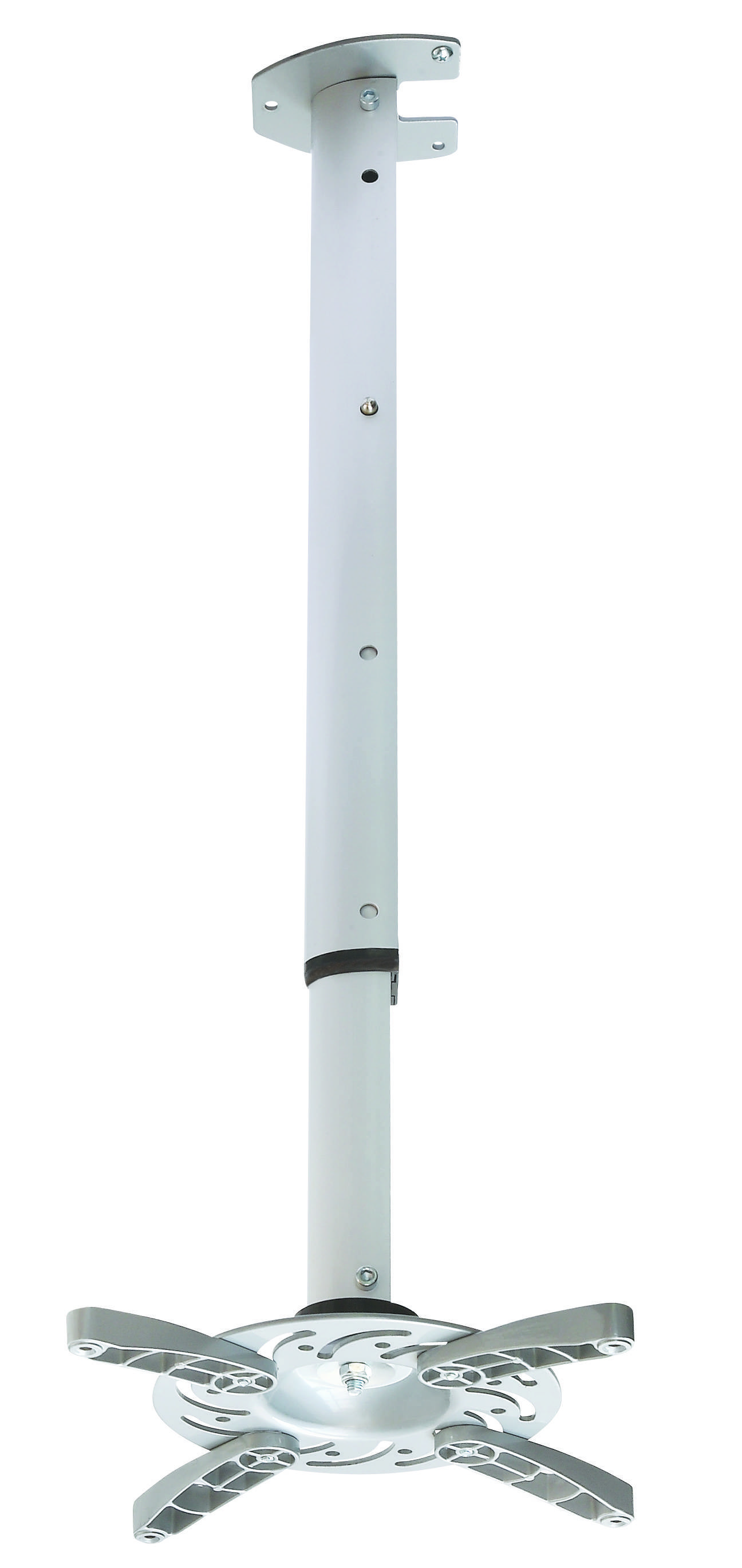 TECHly ICA-PM-102XL Beamer-Deckenhalterung Neigbar Boden-/Deckenabstand (max.): 1020 mm Silber