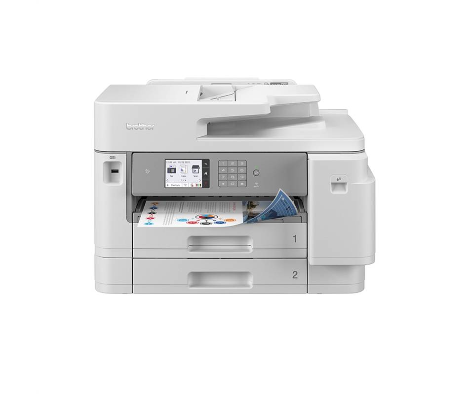 Brother MFC-J5955DW Multifunktionsdrucker Tintenstrahl Farbe A3 Drucker, Scanner, Kopierer, Fax Duplex, LAN, NFC, USB, WLAN, ADF