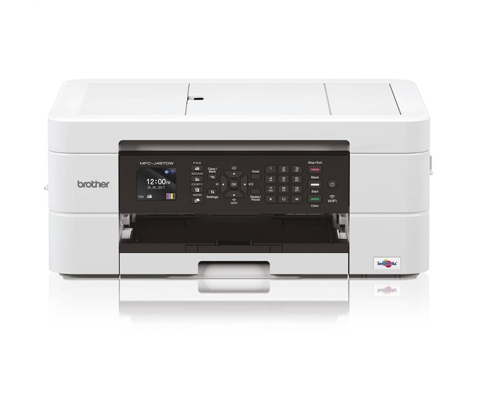 Brother MFC-J5740DW Multifunktionsdrucker Tintenstrahl Farbe A3 Drucker, Scanner, Kopierer, Fax ADF, Duplex, LAN, USB, WLAN