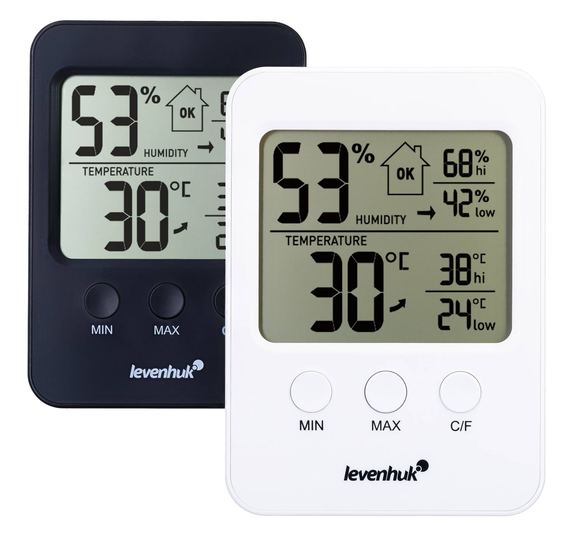 LEVENHUK - Wezzer BASE L30 Thermohygrometer weiss