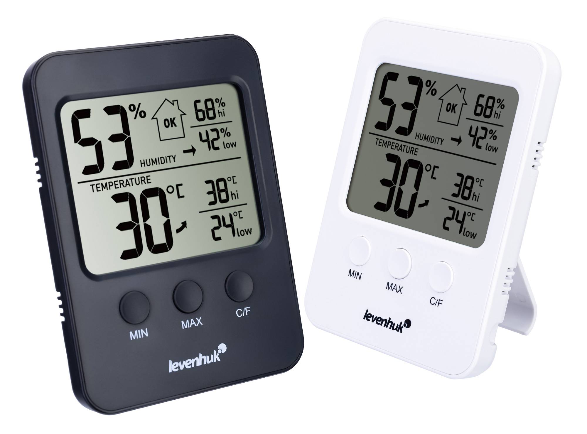 LEVENHUK - Wezzer BASE L30 Thermohygrometer weiss