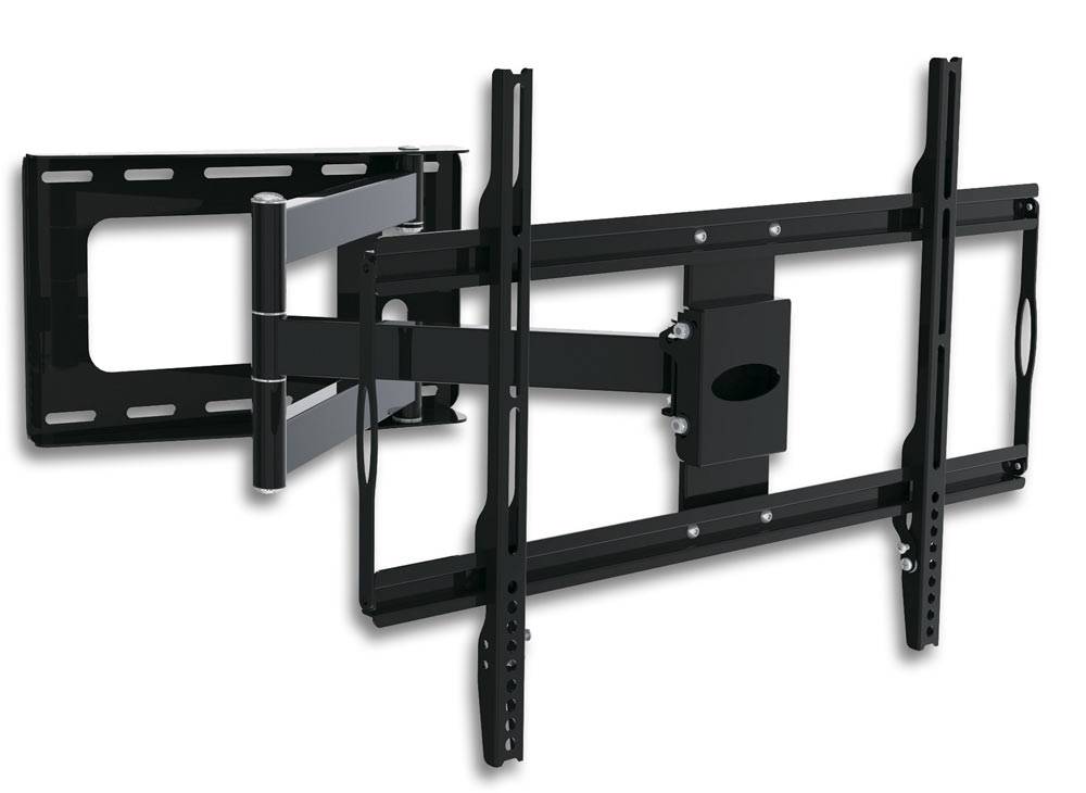 TECHly ICA-PLB-23M TV-Wandhalterung Neigbar, Schwenkbar, Variabler Wandabstand, Zusammenklappbar 81,3 cm (32") - 177,8 cm (70") Neigbar+Schwenkbar