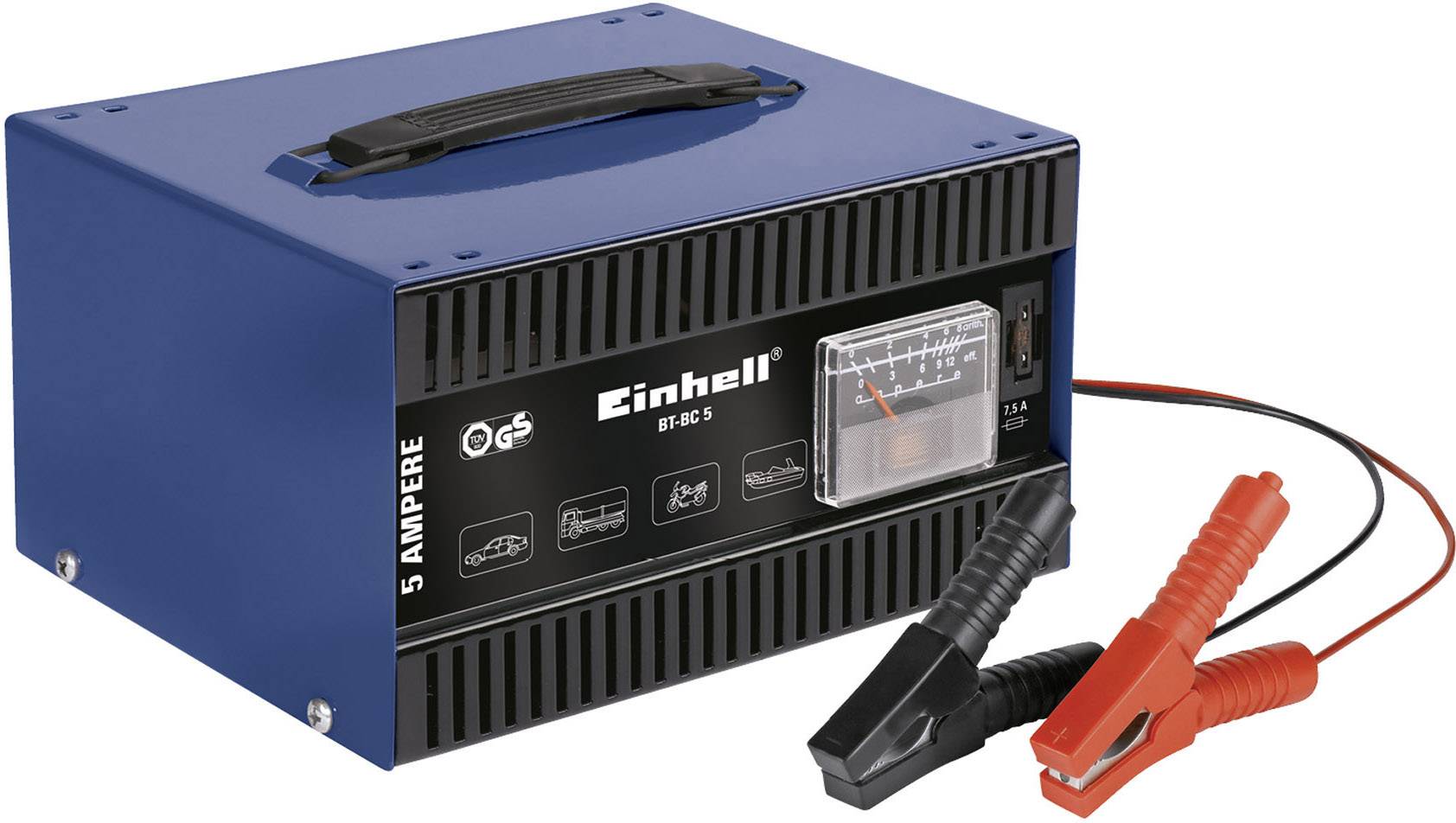 Einhell BT-BC 5 1056100 Werkstattladegerät 12 V 3.5 A, 5 A