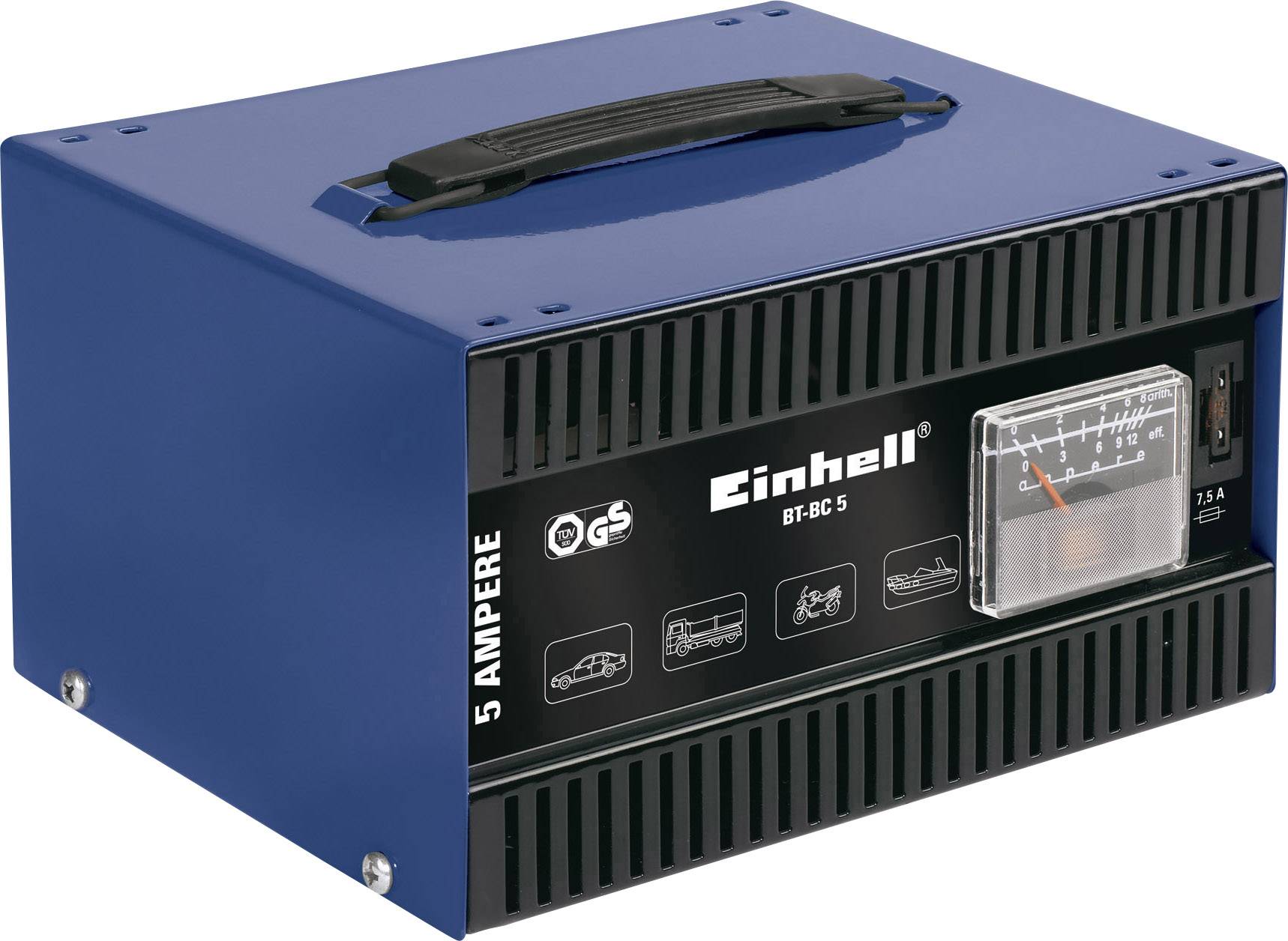 Einhell BT-BC 5 1056100 Werkstattladegerät 12 V 3.5 A, 5 A