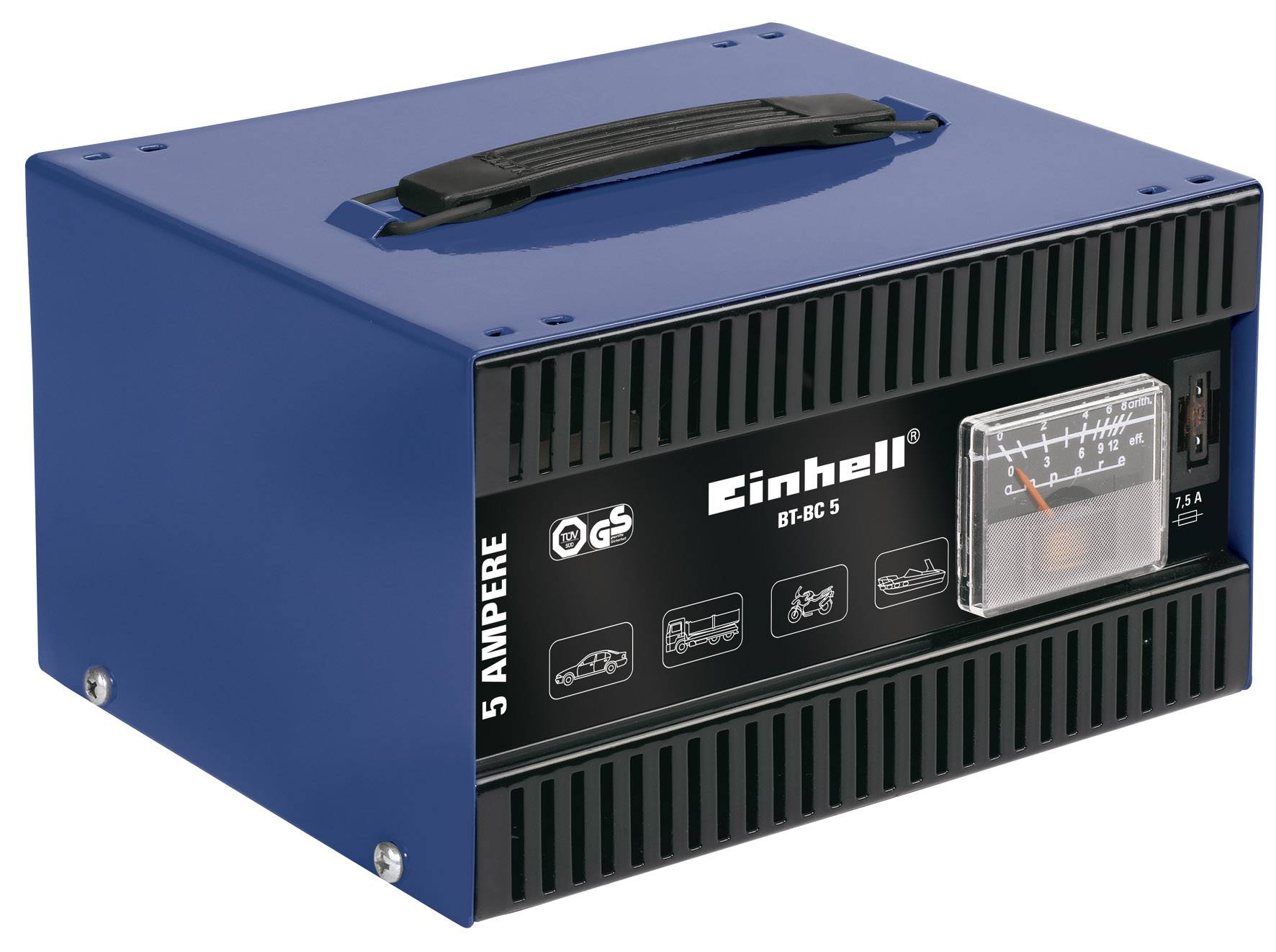 Einhell BT-BC 5 1056100 Werkstattladegerät 12 V 3.5 A, 5 A