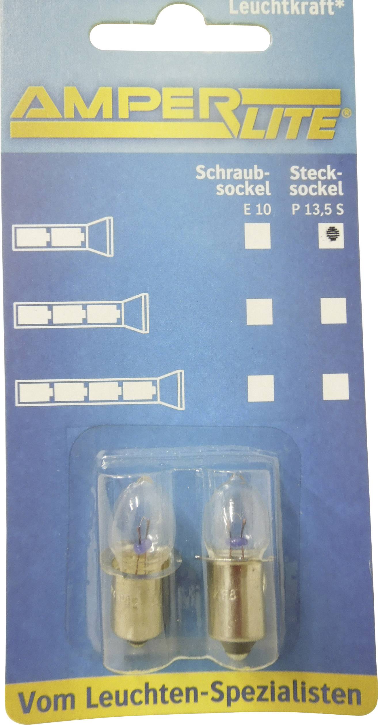 Ampercell 00180 Stecksockel P13.5