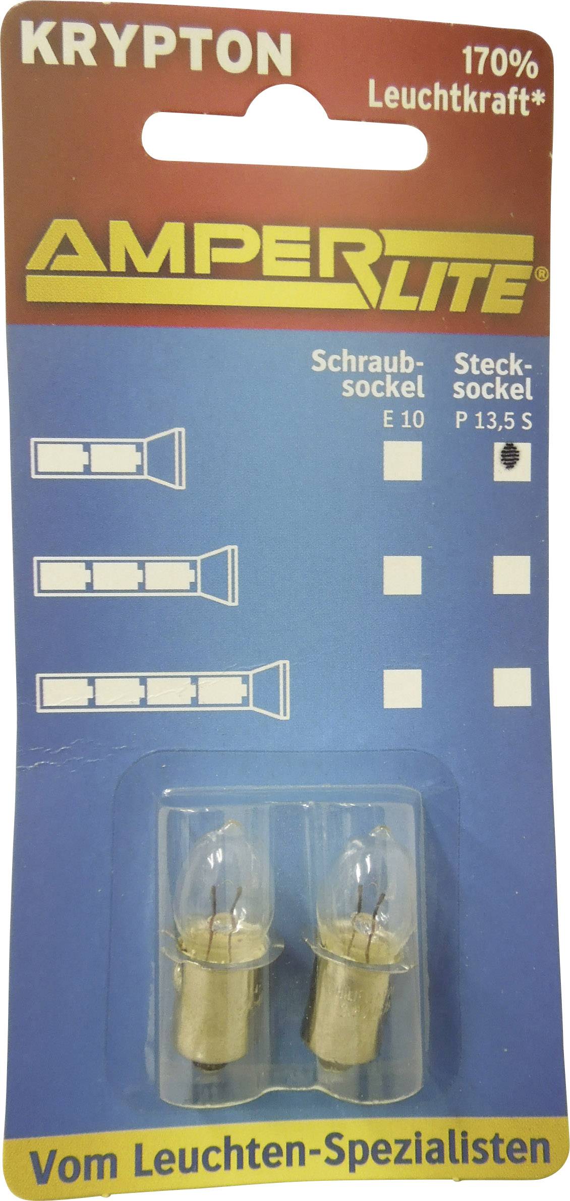 Ampercell 00181 Stecksockel P13.5