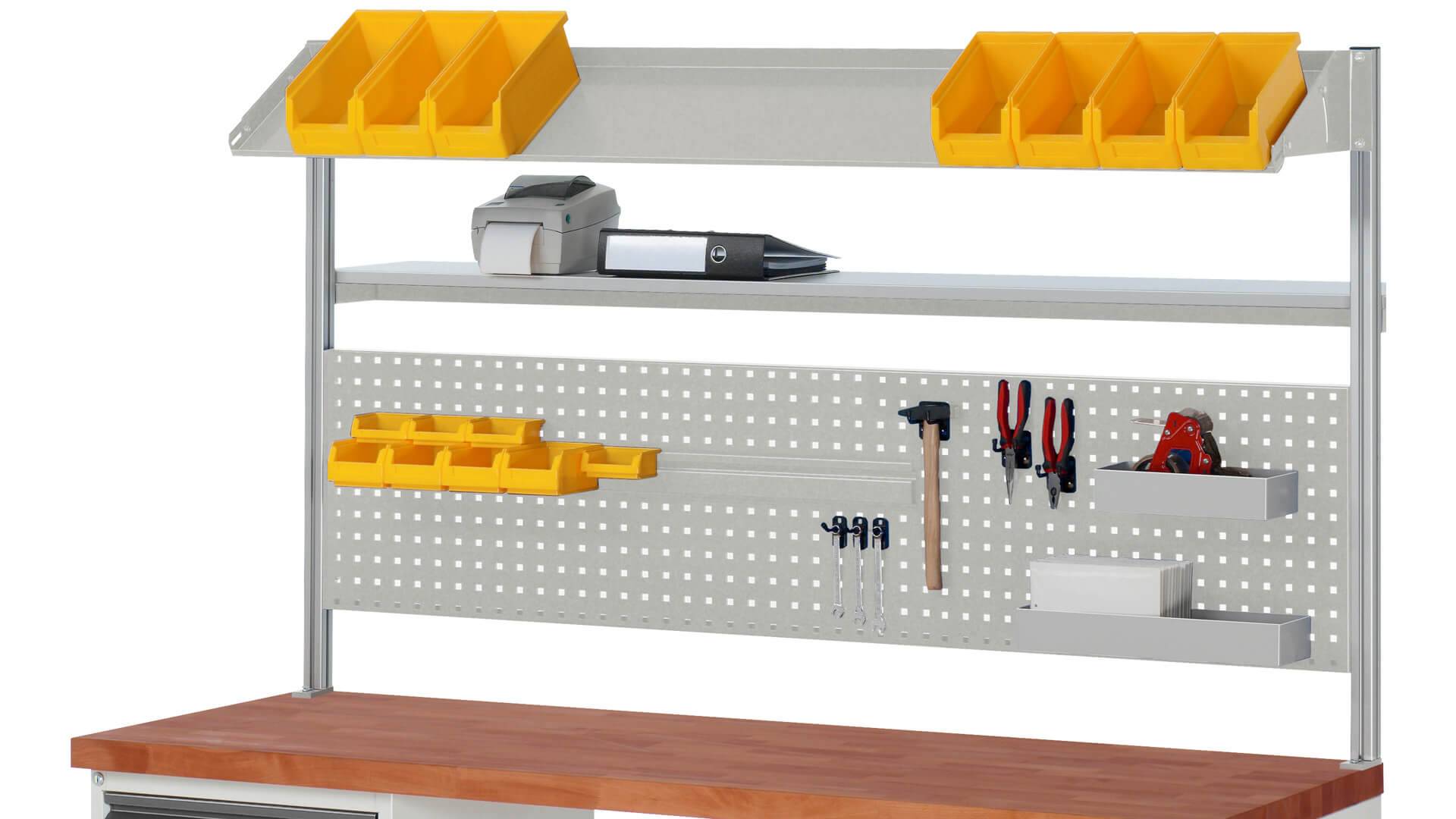 System-Aufbau - Komplettset 01, für Produktbreite 2000mm