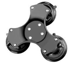 Ram Mounts RAP-365-224-1BURAM Twist-Lock Triple Suction Cup Base with AMPS Hole