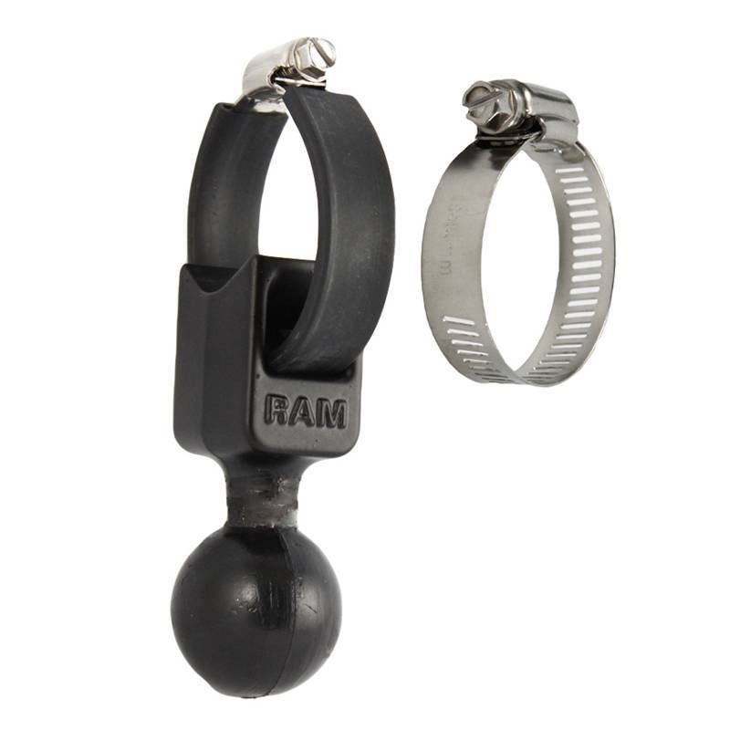 RAM Mounts Rohrschelle für C-Kugeln 1,5 Zoll für 12,7-50,8 mm Durchmesser (RAM-1...