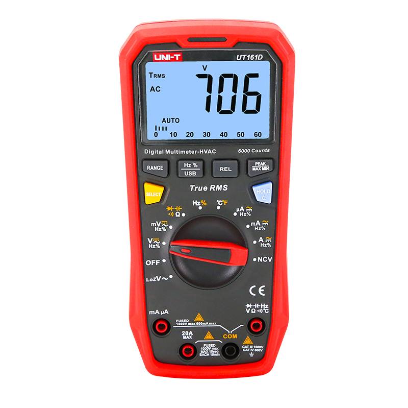 UNI-T UT 161D - Multimeter digital 6000 Counts USB Temperatur