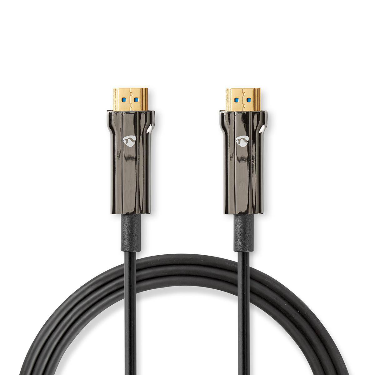 Nedis Aktive Optische Ultra High Speed ​​HDMI-Kabel mit Ethernet | CVBG3500BK100 | Schwarz