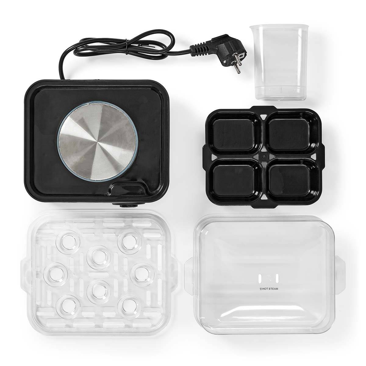 Nedis Eierkocher | KAEB130EAL | Schwarz