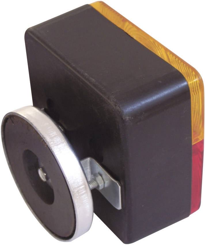 Berger & Schröter Beleuchtungssatz 7-polig Blinker, Bremslicht, Kennzeichenleuchte, Rückleuchte hinten, links, rechts 12 V inkl. Magnethalter