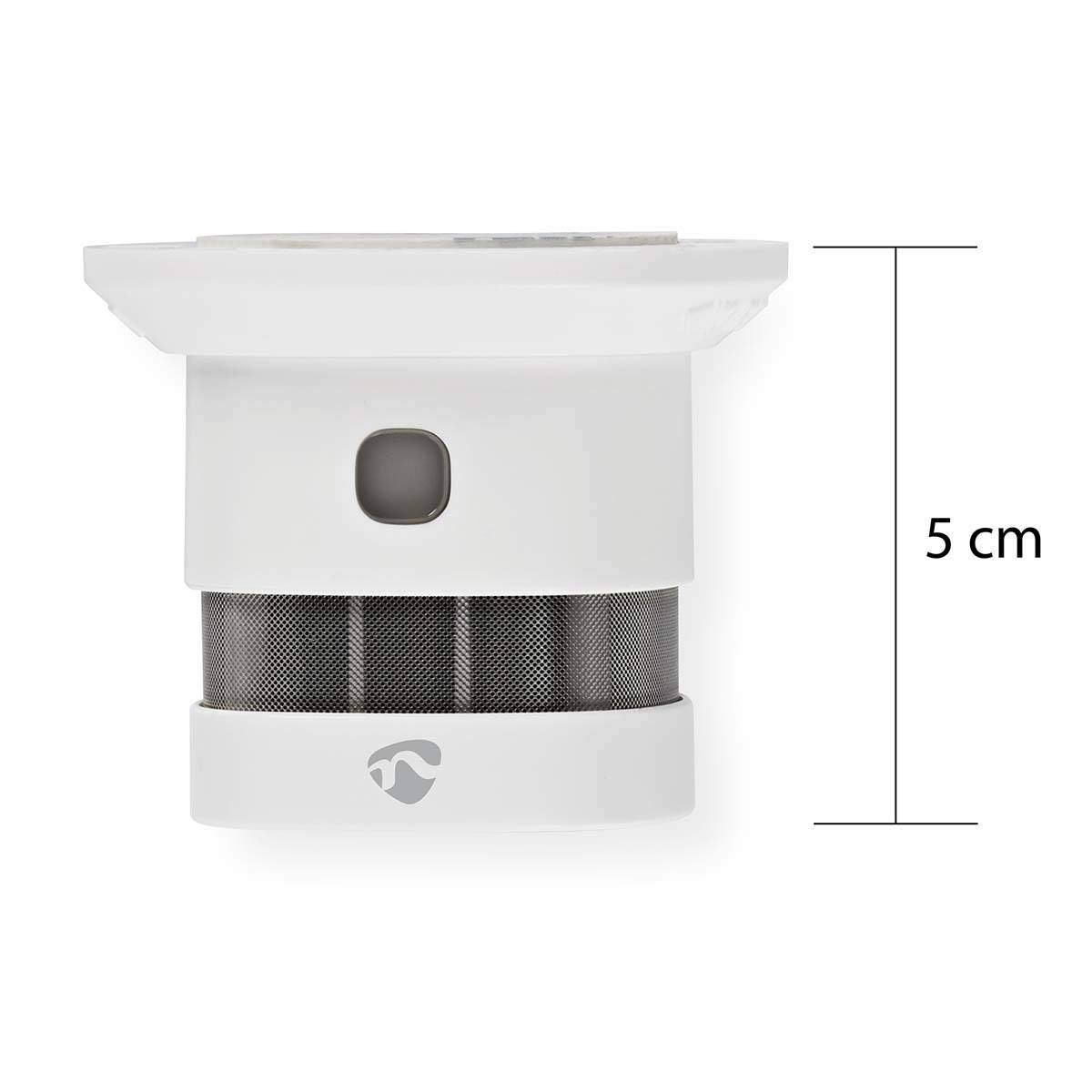 Nedis ZBDS10WT - Gleichstrom - 3 V - CR123A - -10 - 50 °C - 160 mm - 70 mm85 dB