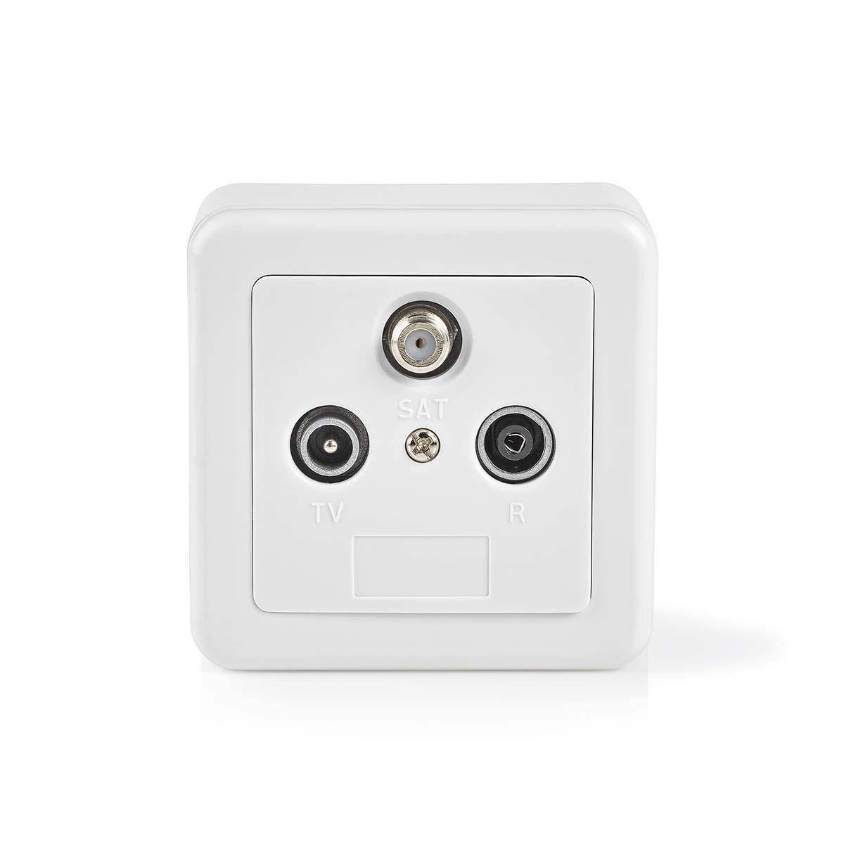 Nedis Antennen Enddose | SWBX100WT | Weiss