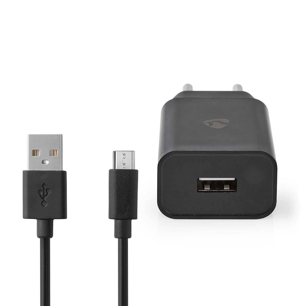 Netzladegerät| 1x 2.1 A| Anzahl der Ausgänge 1| USB-A| Micro USB Lose Kabel|