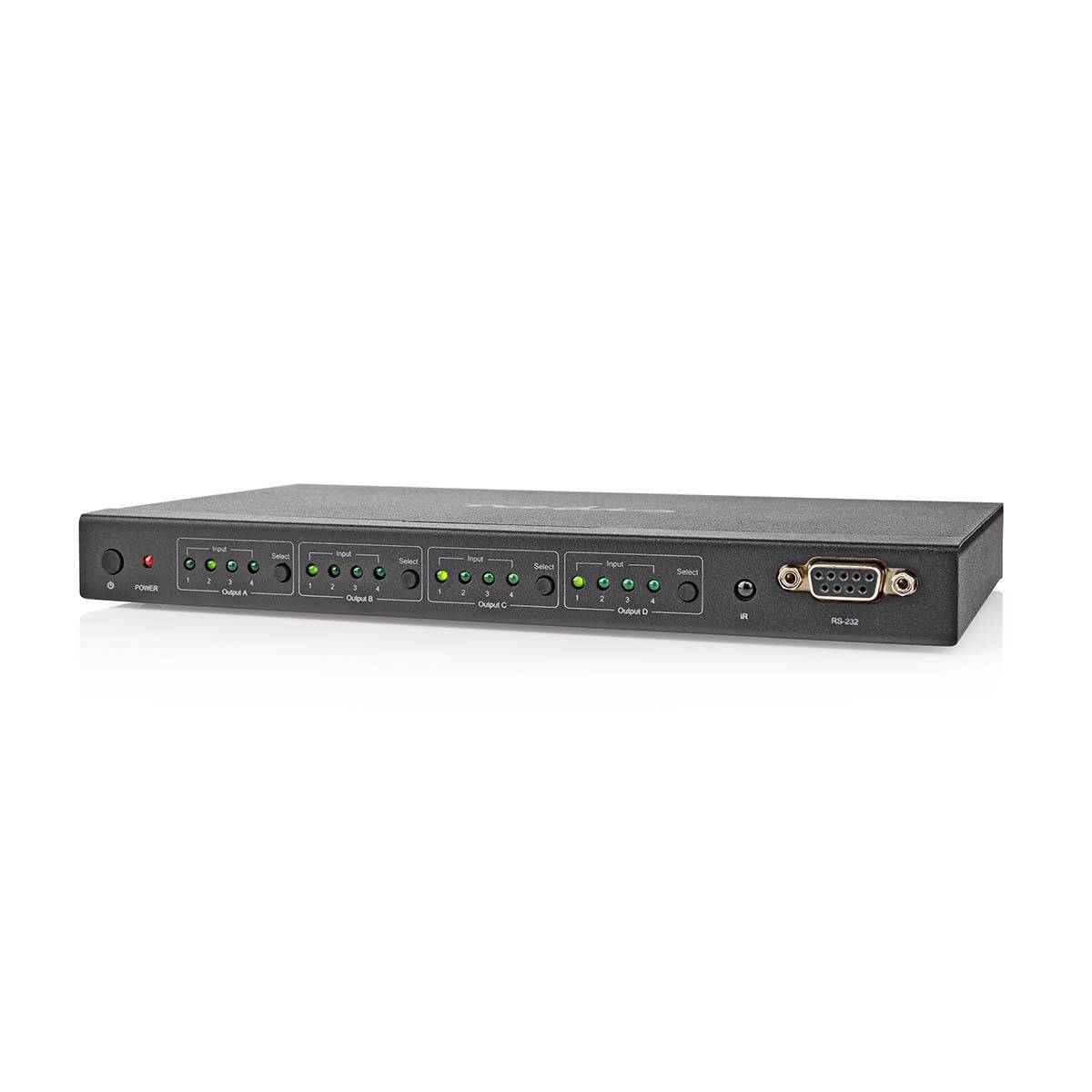 Nedis HDMI Matrix Switch | VMAT3494AT | Schwarz