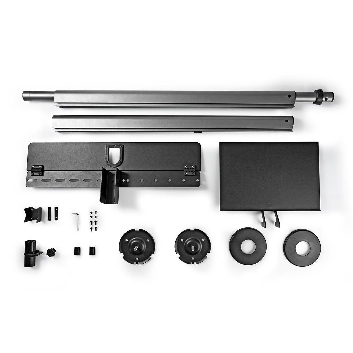 Nedis Vollbeweglicher TV-Ständer | TVSM5750BK | Schwarz