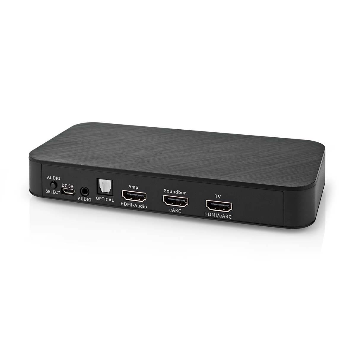 Nedis ACON3445AT - Passiver Videokonverter - Leistung - Anthrazit - HDMI - HDMI