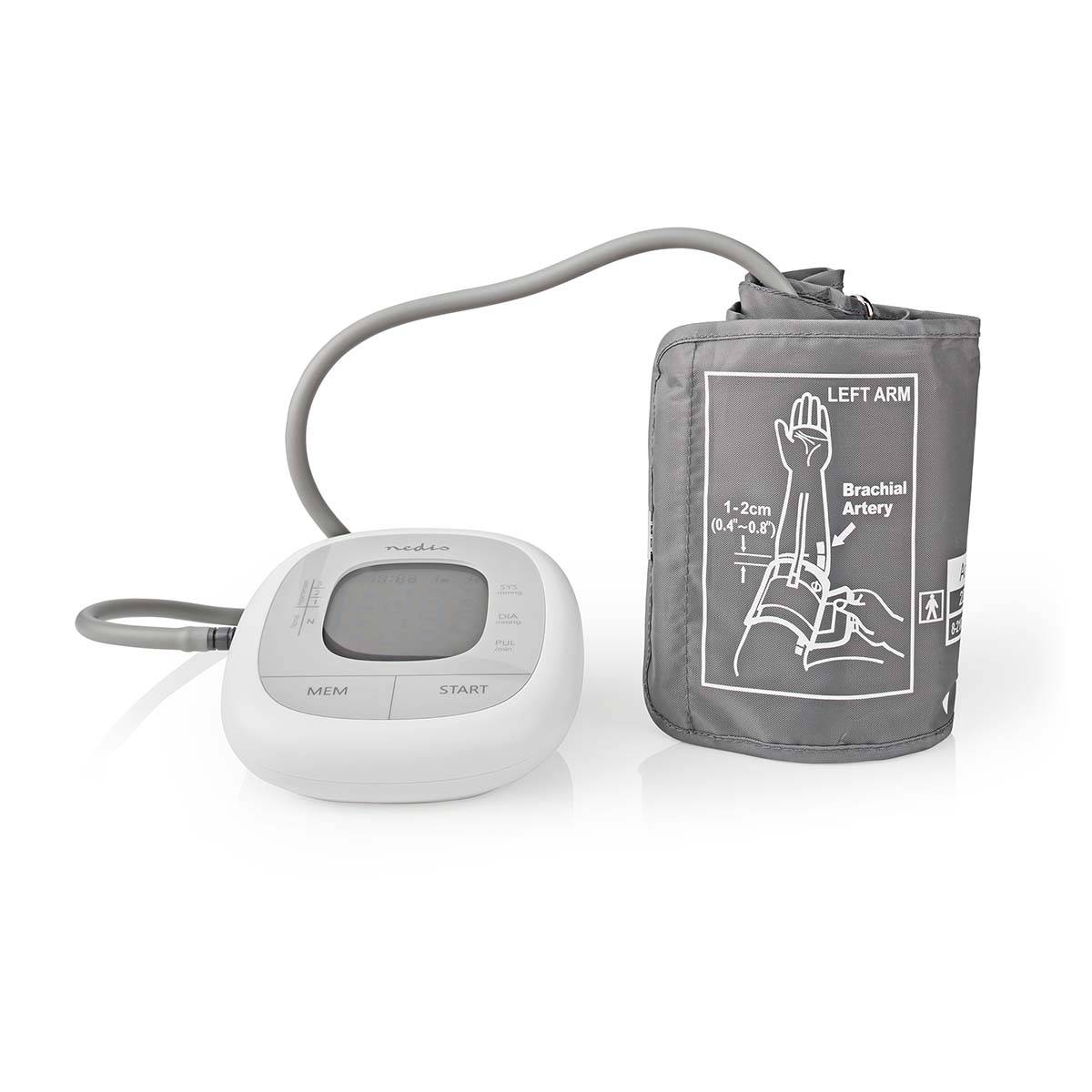 Nedis Blutdruckmessgerät | HCBL400WT | Weiss