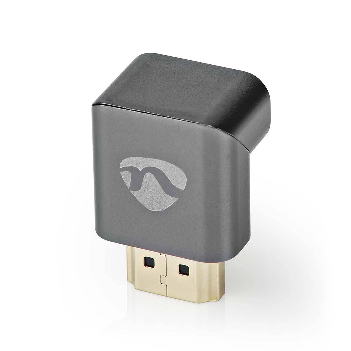 270° HDMI-Stecker zu HDMI-Buchse Adapter aus Aluminium