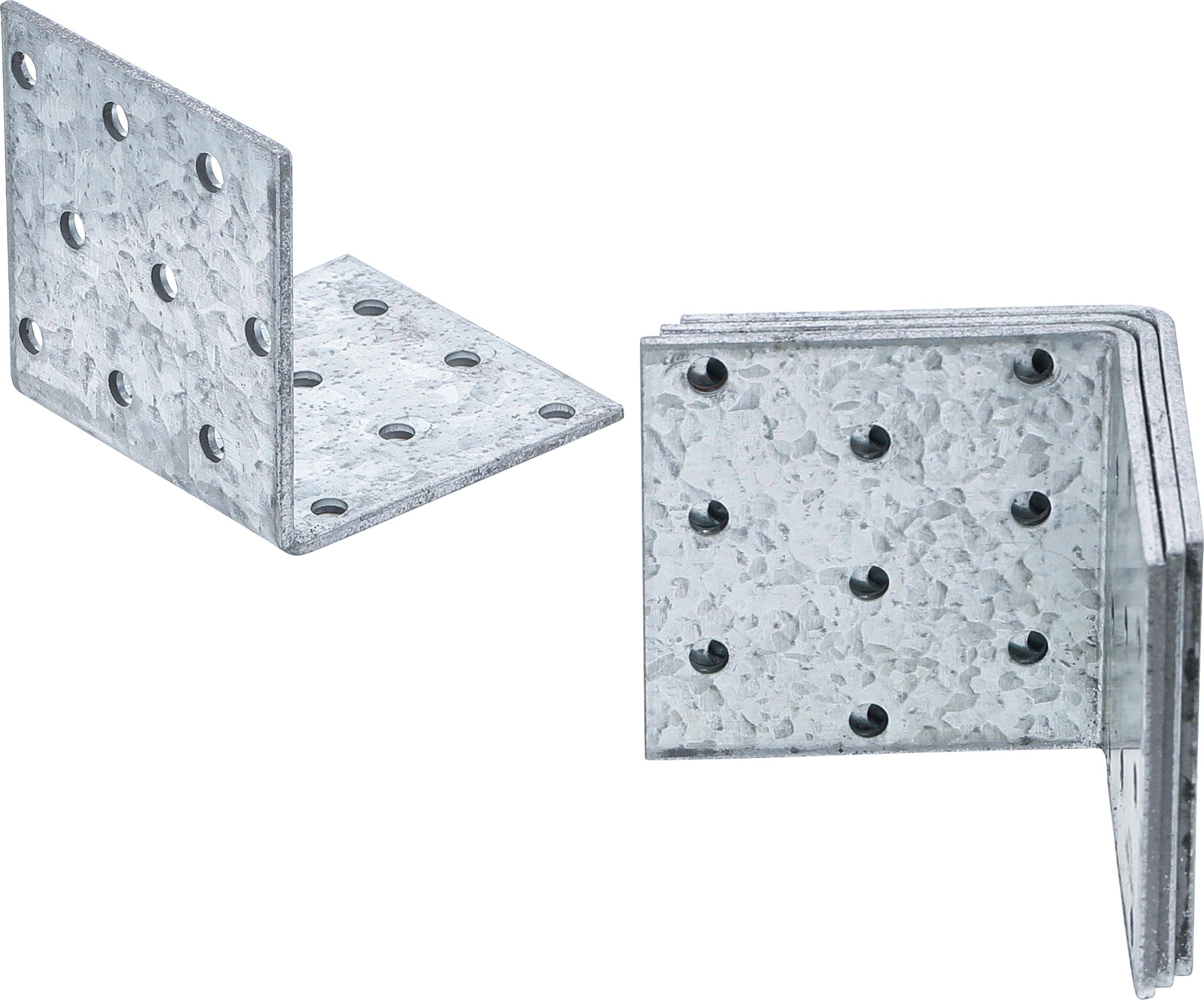 BGS Diy Winkelverbinder | 60 x 60 x 60 mm | 4-tlg.