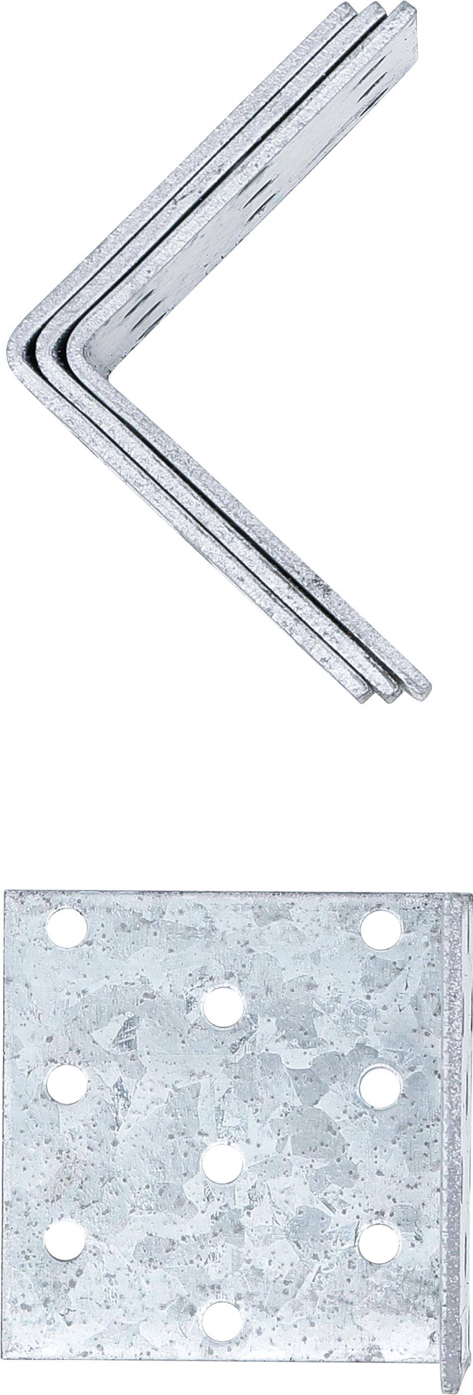 BGS Diy Winkelverbinder | 60 x 60 x 60 mm | 4-tlg.