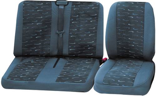 79-4020-01 Sitzbezug 4teilig Grau Fahrersitz, Doppelsitz