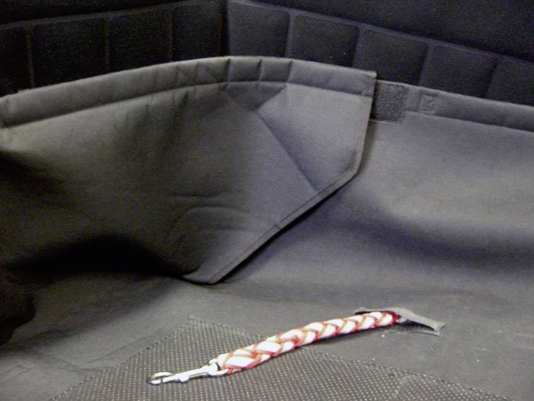 HP Autozubehör 19.232 Kofferraumschutz Passend für Modell (Auto) Universal Polyamid (L x B x H) 850 x 950 x 360mm Schwarz