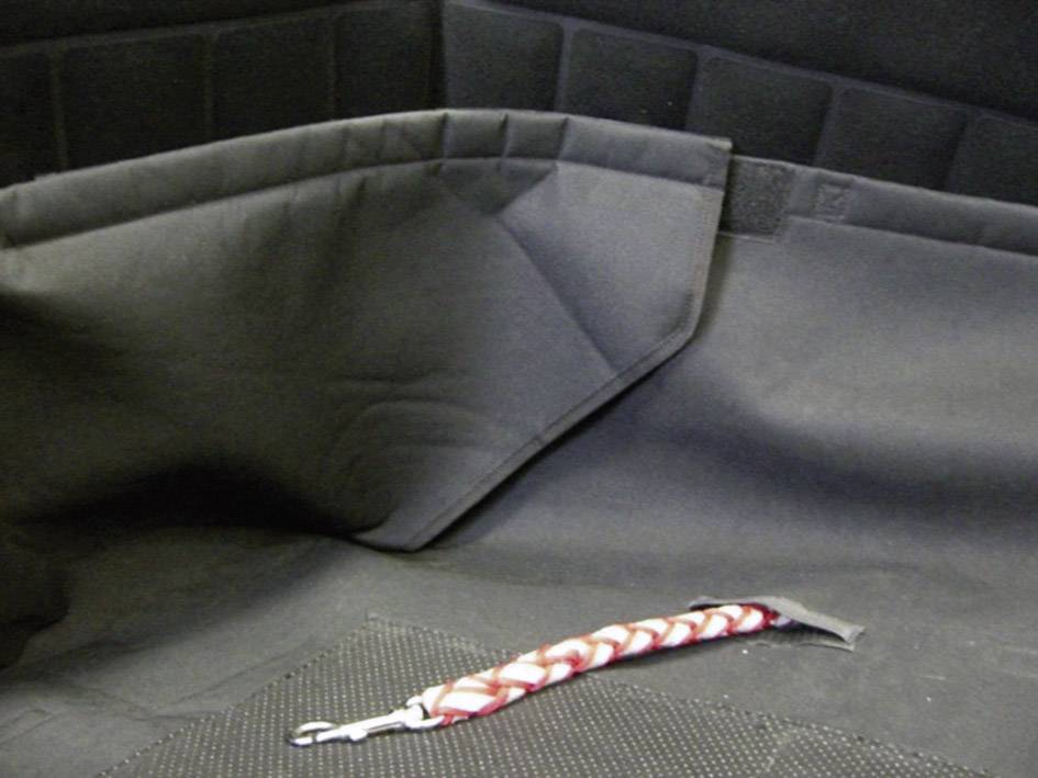 HP Autozubehör 19.232 Kofferraumschutz Passend für Modell (Auto) Universal Polyamid (L x B x H) 850 x 950 x 360mm Schwarz