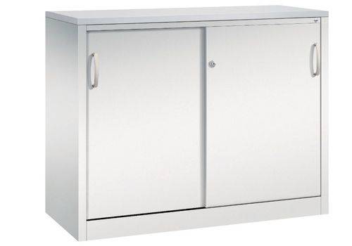 C+P Schiebetürenschrank Acurado, als Sideboard, 1200 x 500 x 1000 mm, lichtgrau