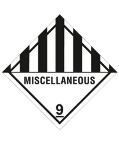 Etiketten Maße 100x100mm Papier schwarz/weiß Aufdruck Miscellaneous TRANSPAK