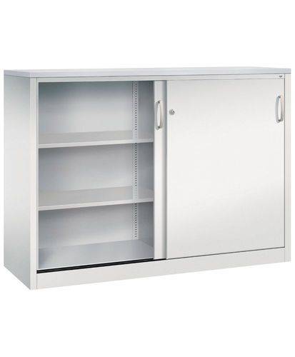 C+P Sideboard mit Schiebetüren Acurado, H1200xB1600xT500mm, 7035/7035