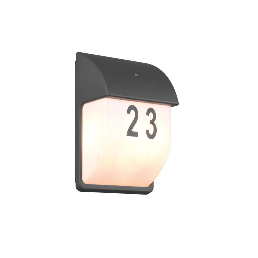 Wandleuchte Mersey in Anthrazit und Weiß E14 2-flammig IP44