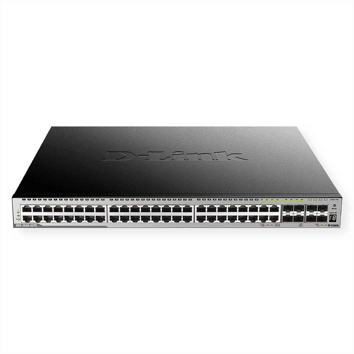 D-Link DGS-3630-52PC/SI/E 52-Port Layer 3 Gigabit PoE Stack Switch (SI)