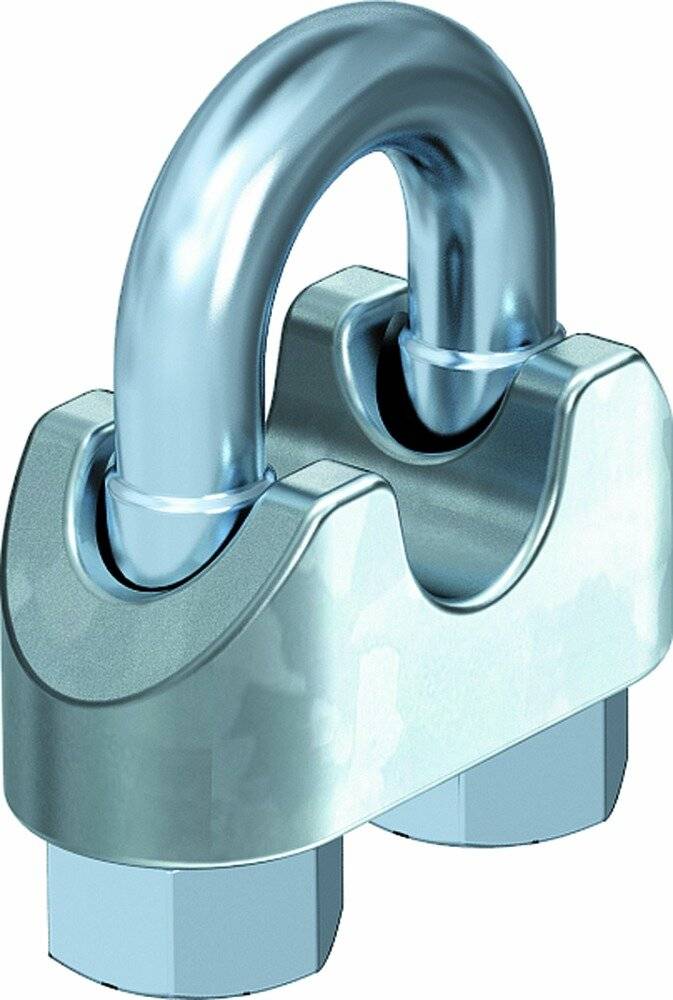 1St. OBO Bettermann 947/8 5302080 DrahtSEILKLEMME 8mm 9478F